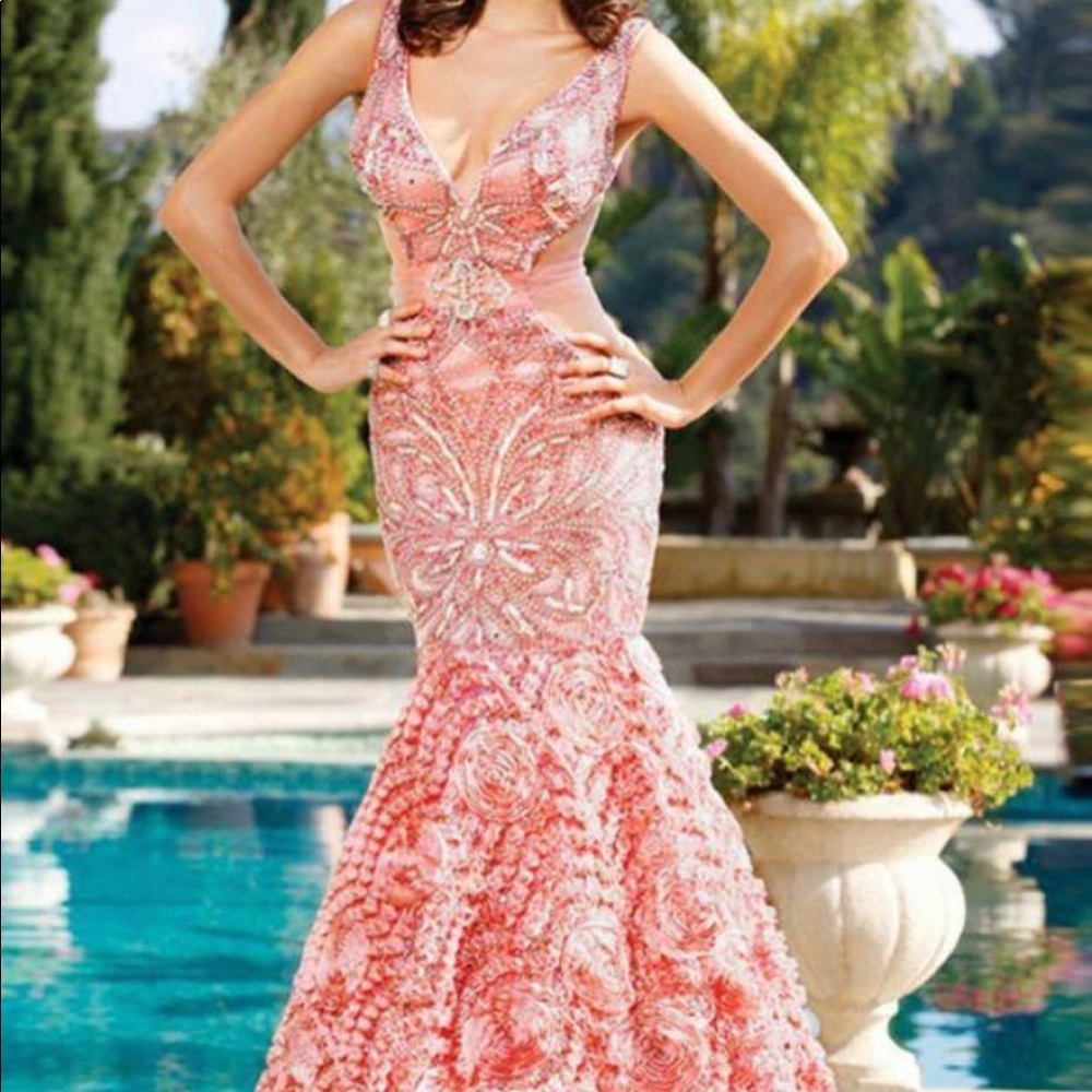 Pink Mnm Couture Gown